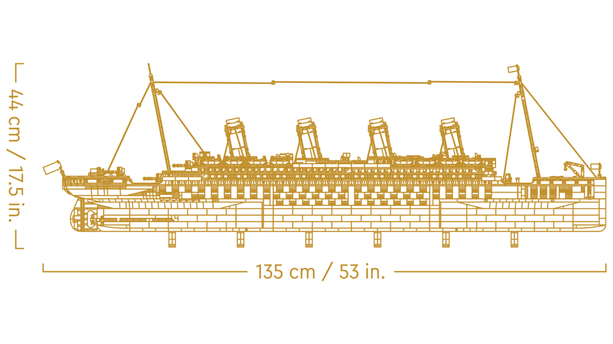 10294 ESCLUSIVA LEGO ICONS - Titanic LEGO®