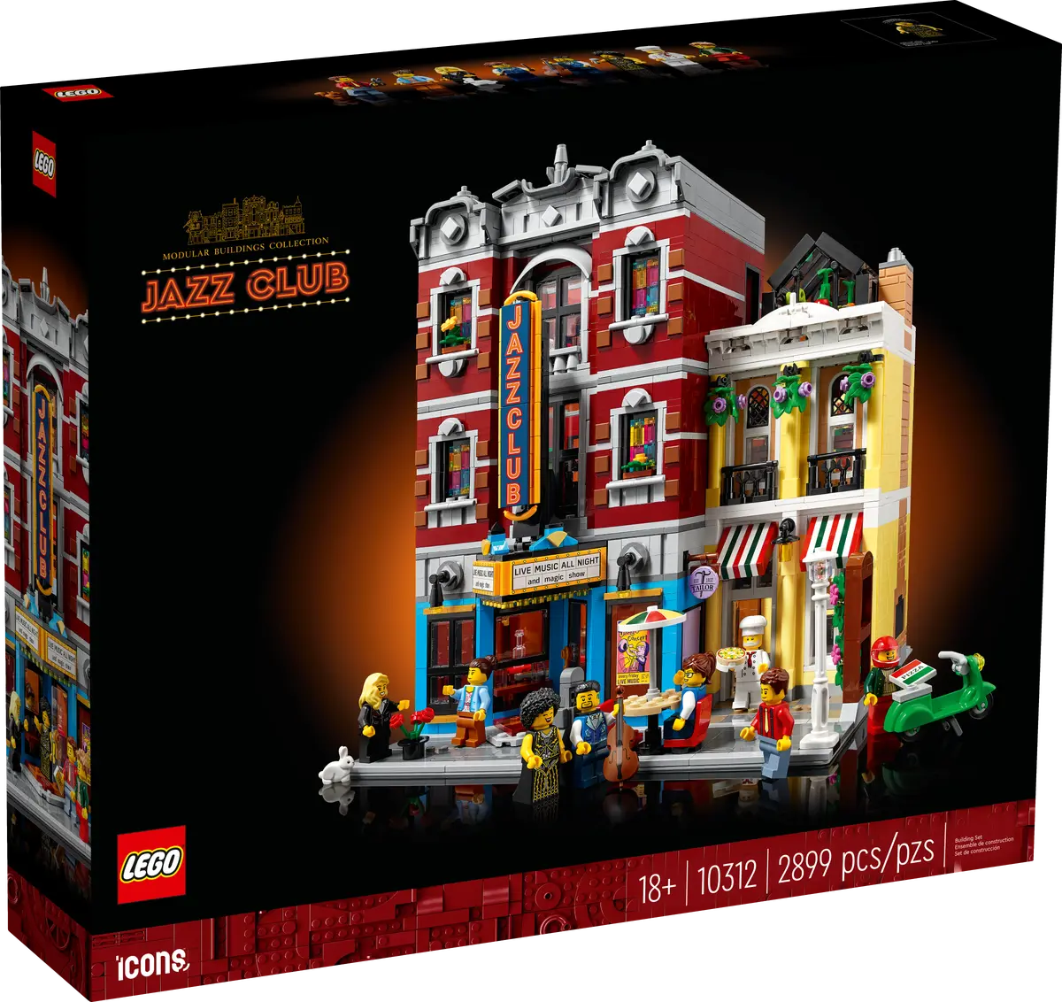 10312 ESCLUSIVA LEGO ICONS - Jazz Club