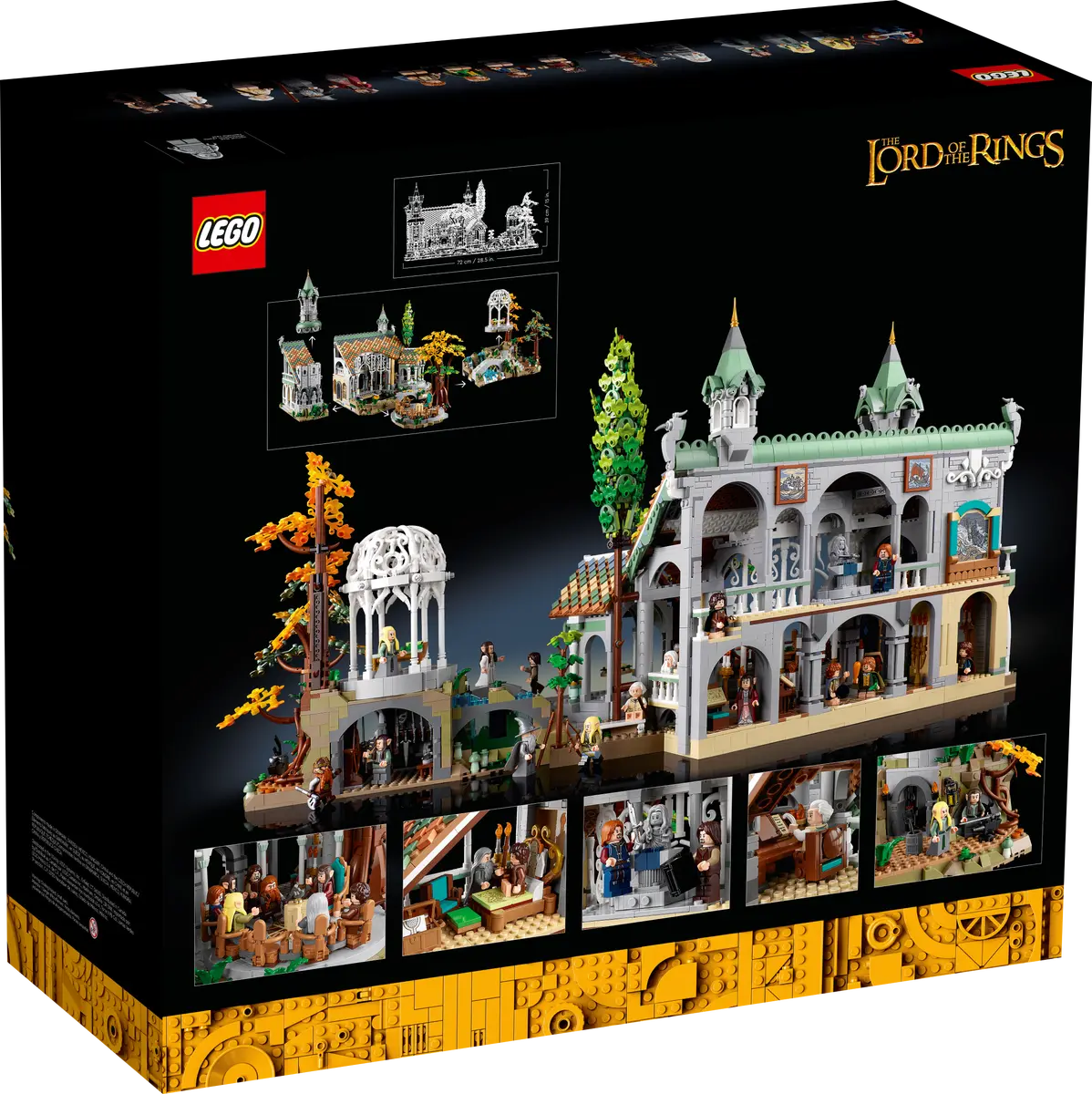10316 ESCLUSIVA LEGO ICONS - IL SIGNORE DEGLI ANELLI: GRAN BURRONE