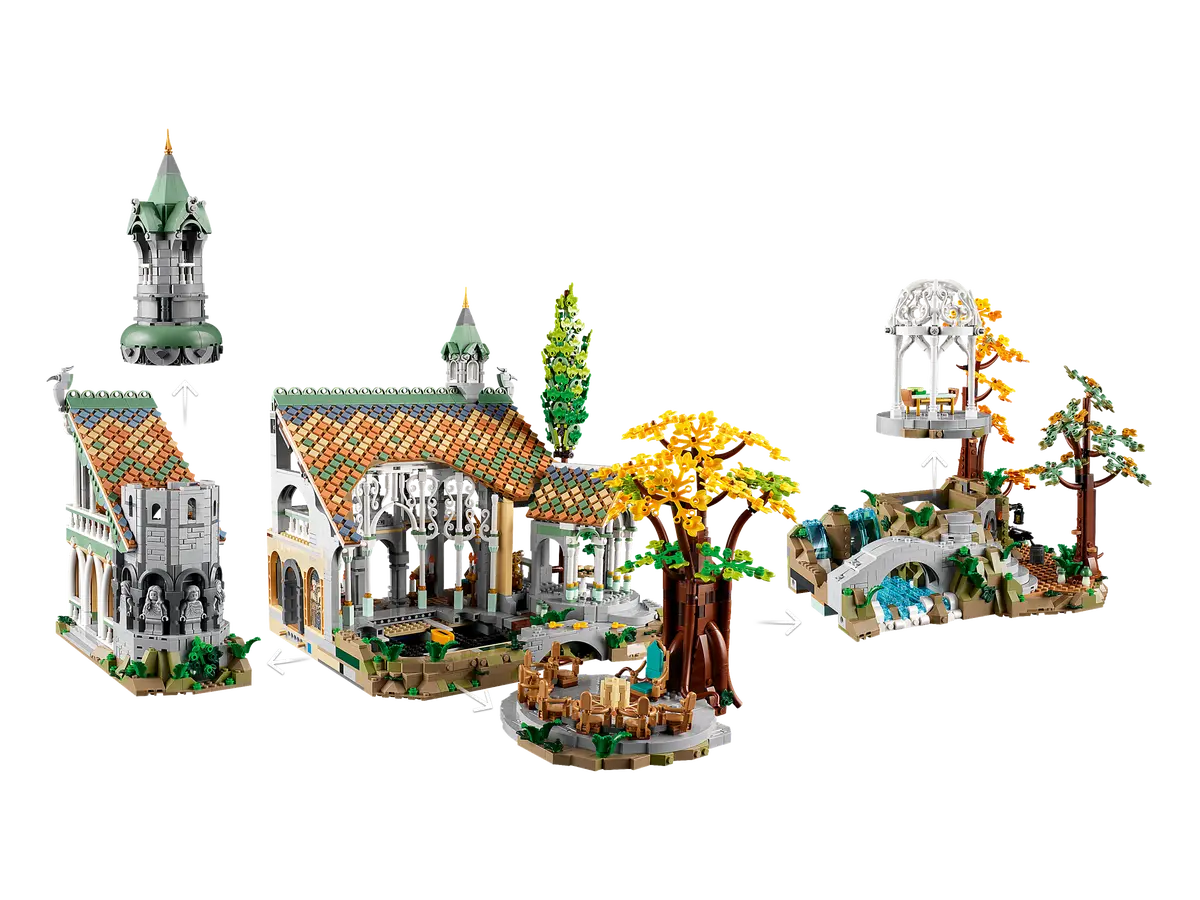 10316 ESCLUSIVA LEGO ICONS - IL SIGNORE DEGLI ANELLI: GRAN BURRONE