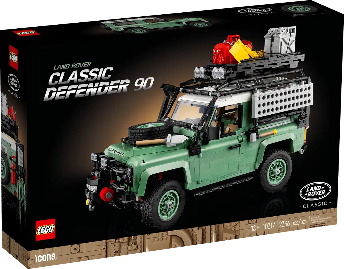 10317 ESCLUSIVA LEGO ICONS - Land Rover Classic Defender 90