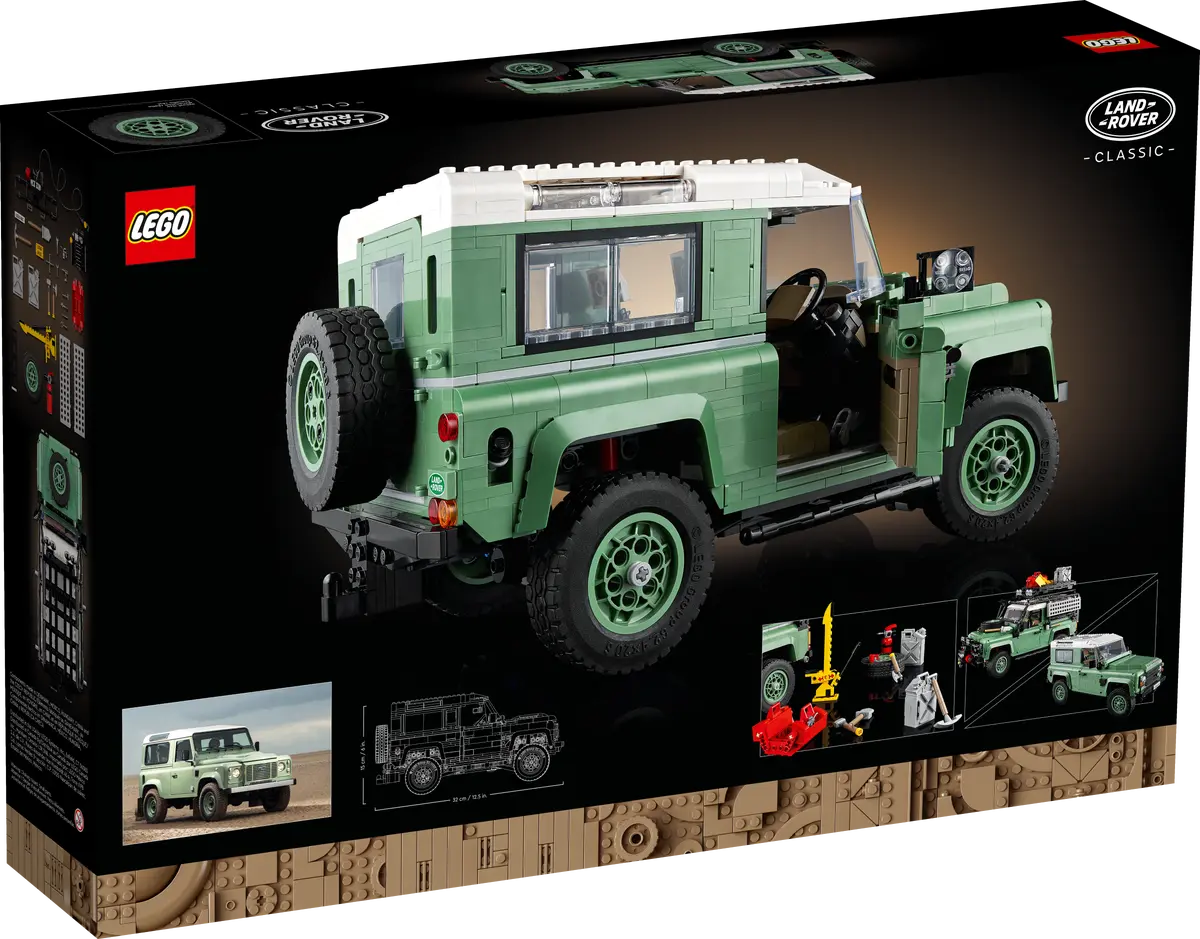 10317 ESCLUSIVA LEGO ICONS - Land Rover Classic Defender 90