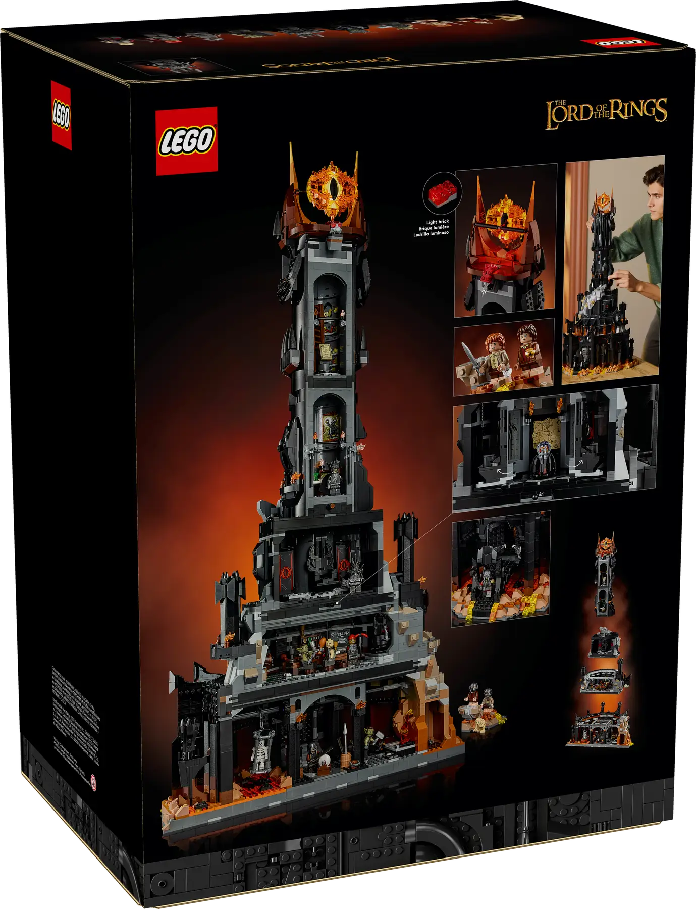 10333 ESCLUSIVA LEGO ICONS - Il Signore degli Anelli: Barad-dûr™
