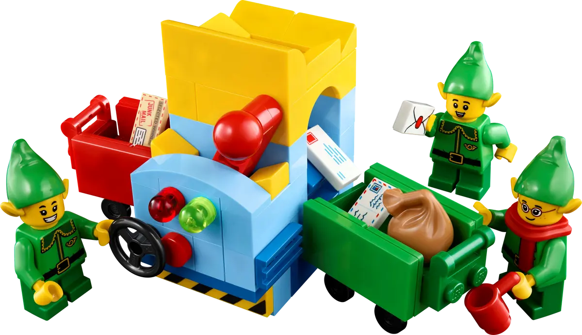10339 ESCLUSIVA LEGO ICONS - L’ufficio postale di Babbo Natale