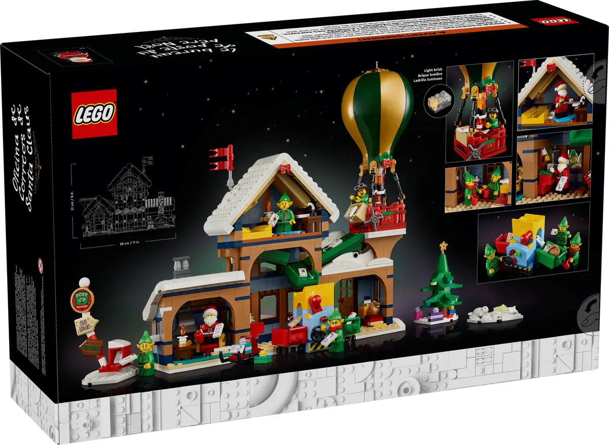 10339 ESCLUSIVA LEGO ICONS - L’ufficio postale di Babbo Natale