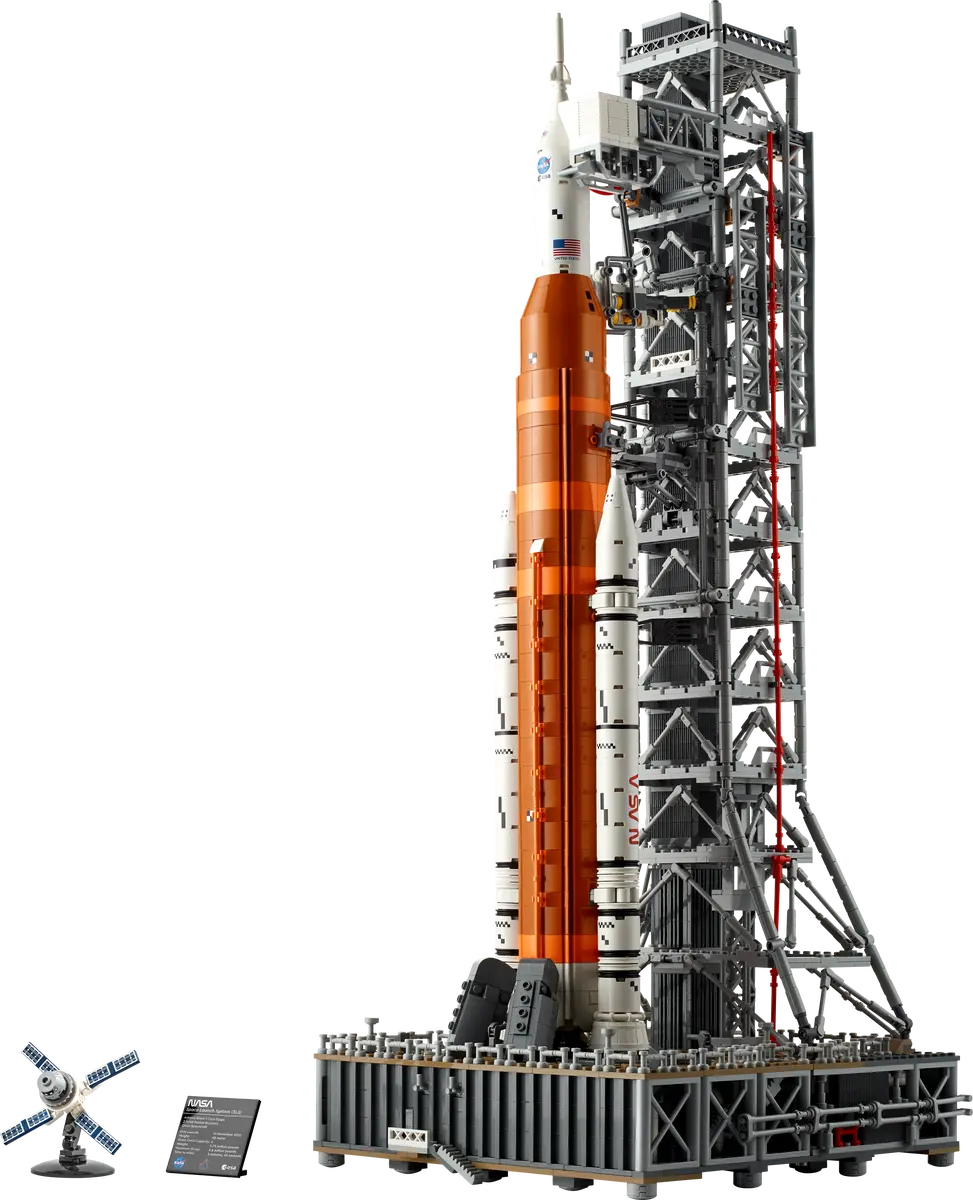 10341 ESCLUSIVA LEGO ICONS - Sistema di lancio spaziale NASA Artemis