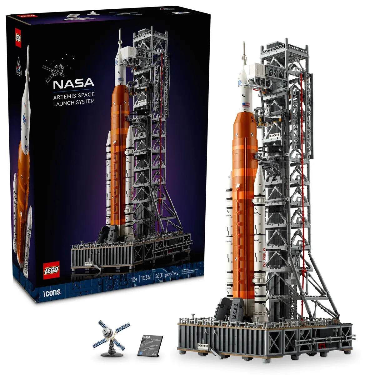 10341 ESCLUSIVA LEGO ICONS - Sistema di lancio spaziale NASA Artemis