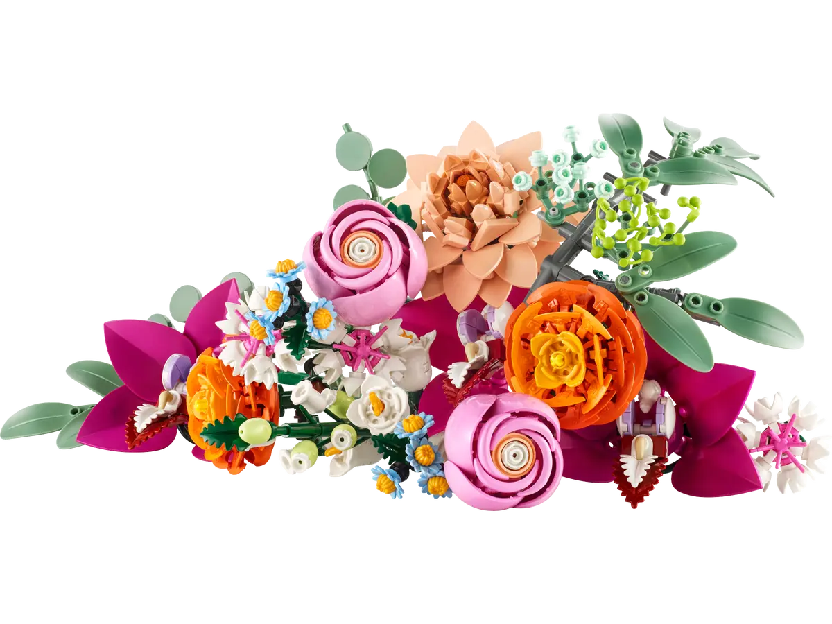 10342 LEGO ICONS - Bouquet di fiori rosa