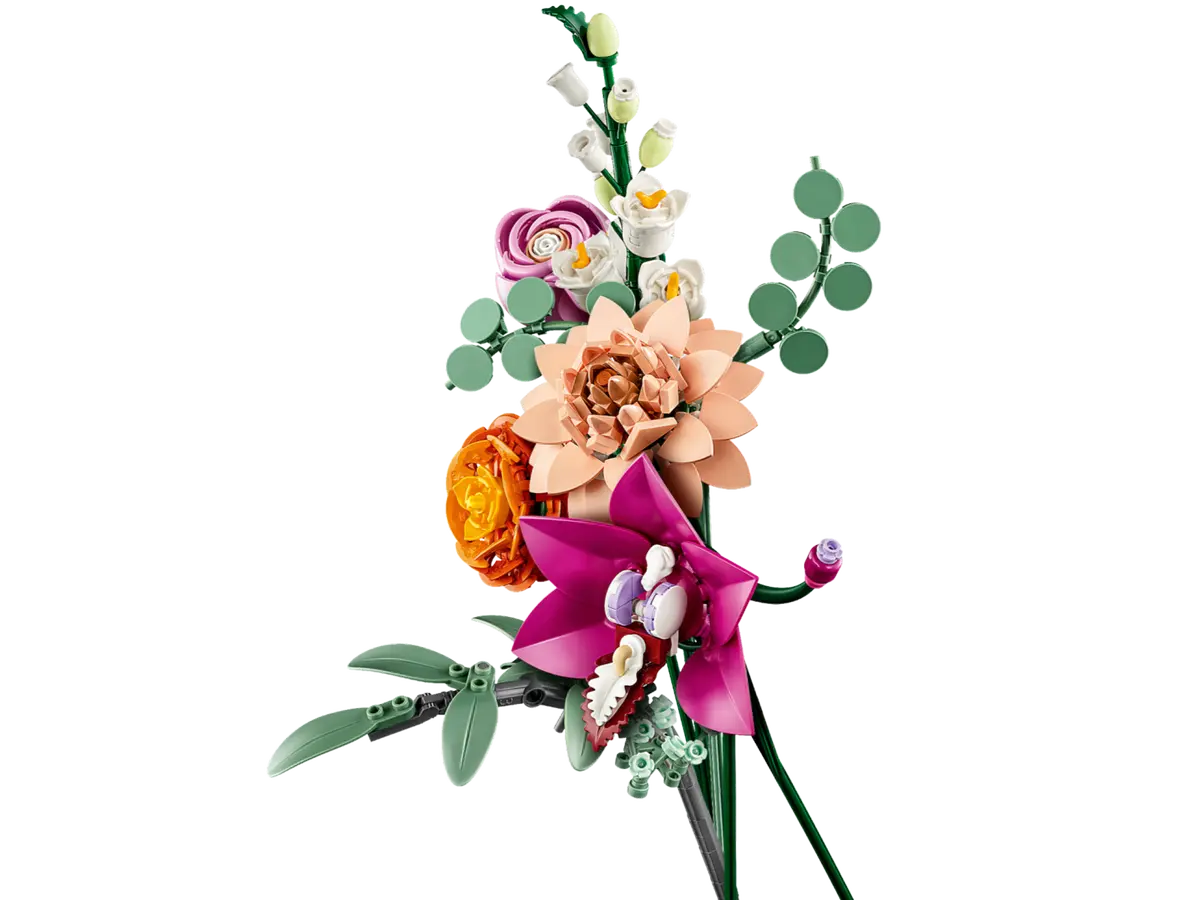10342 LEGO ICONS - Bouquet di fiori rosa