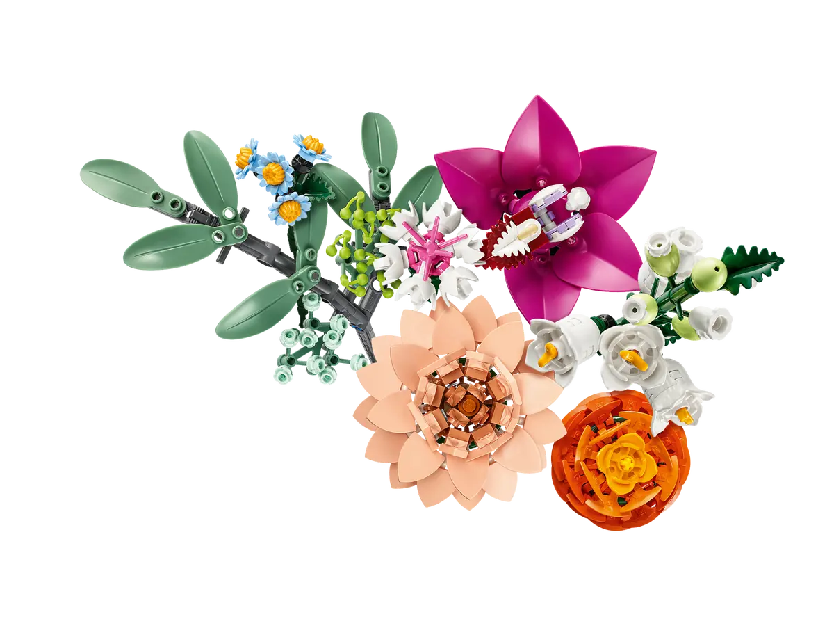 10342 LEGO ICONS - Bouquet di fiori rosa