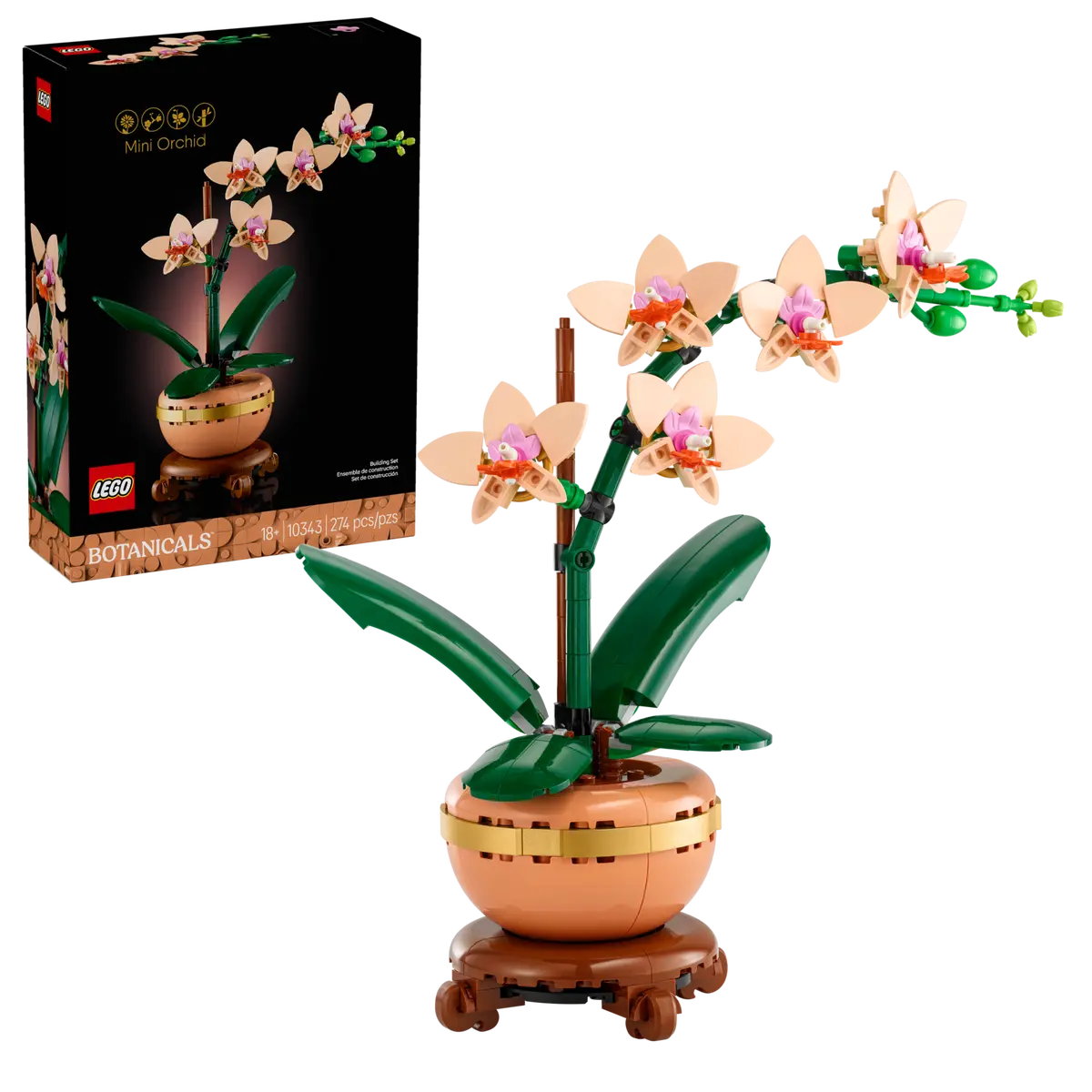 10343 LEGO ICONS - Mini-orchidea