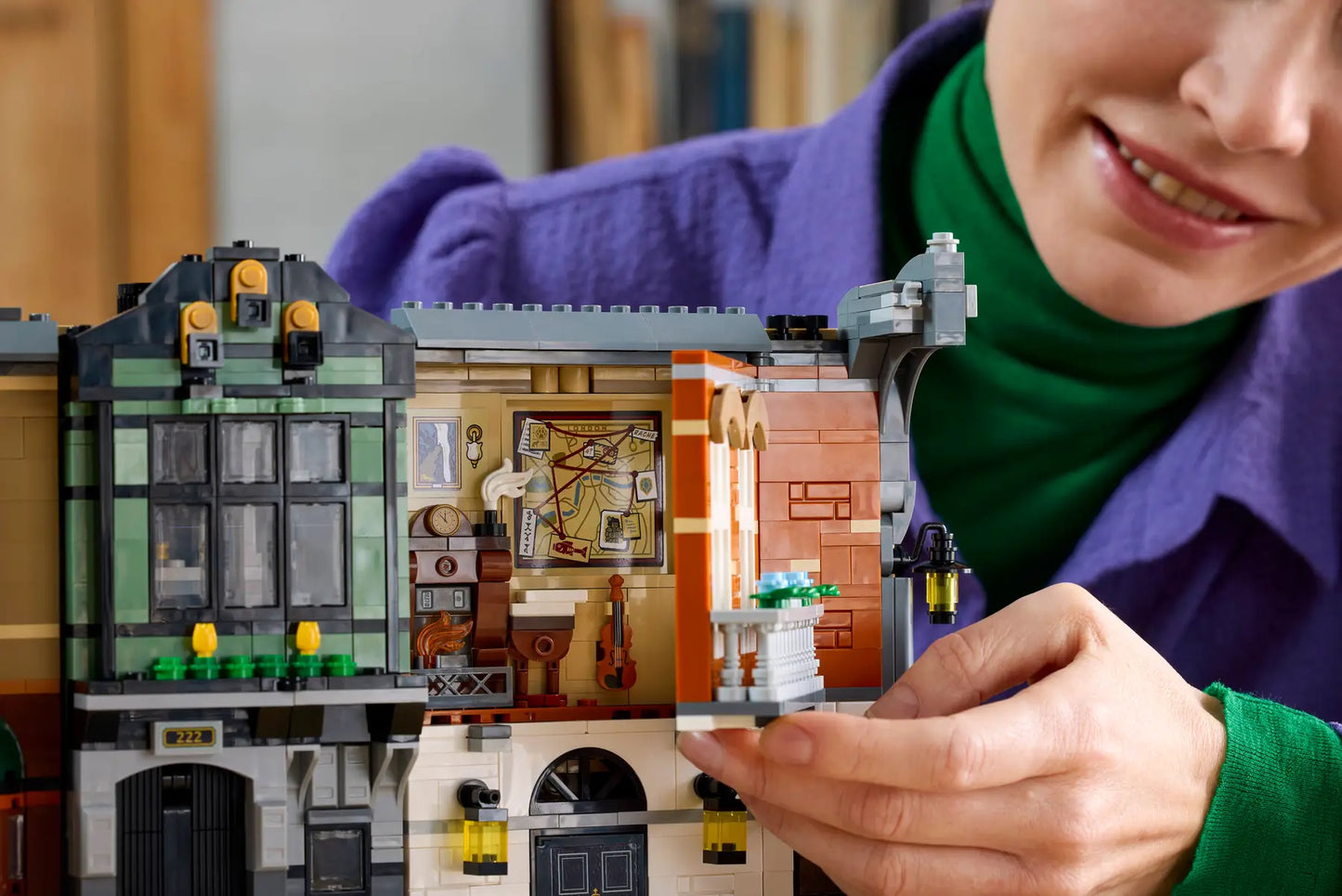10351 ESCLUSIVA LEGO ICONS - Sherlock Holmes: Book Nook