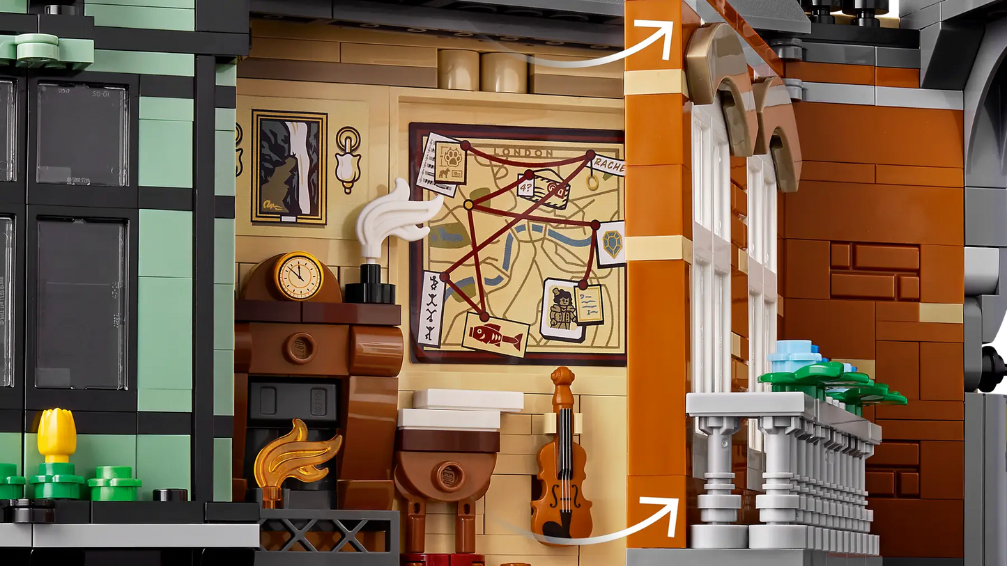 10351 ESCLUSIVA LEGO ICONS - Sherlock Holmes: Book Nook