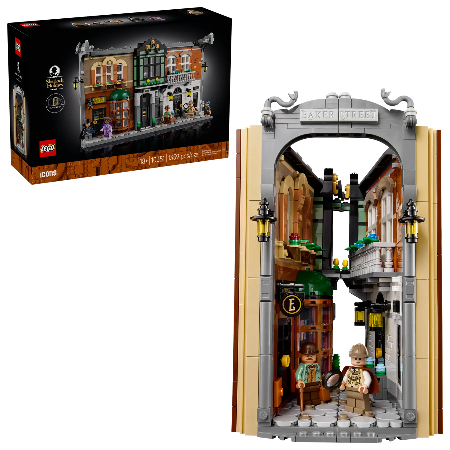 10351 ESCLUSIVA LEGO ICONS - Sherlock Holmes: Book Nook