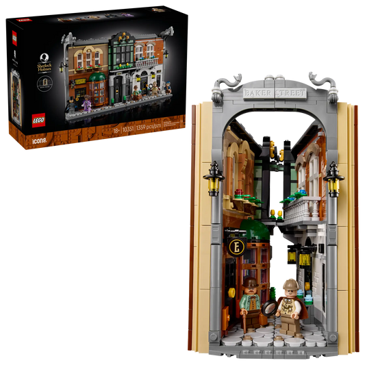 10351 ESCLUSIVA LEGO ICONS - Sherlock Holmes: Book Nook