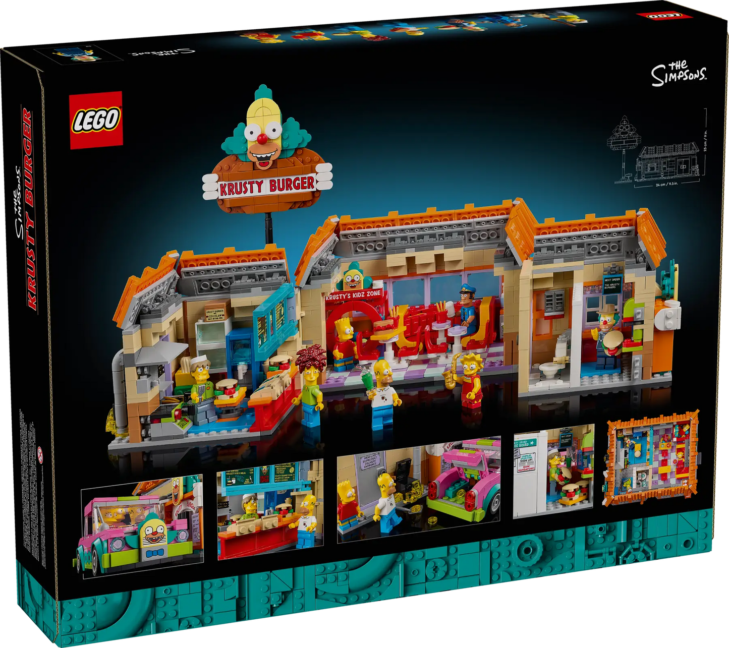 10352 ESCLUSIVA LEGO ICONS - The Simpsons™: Krusty Burger
