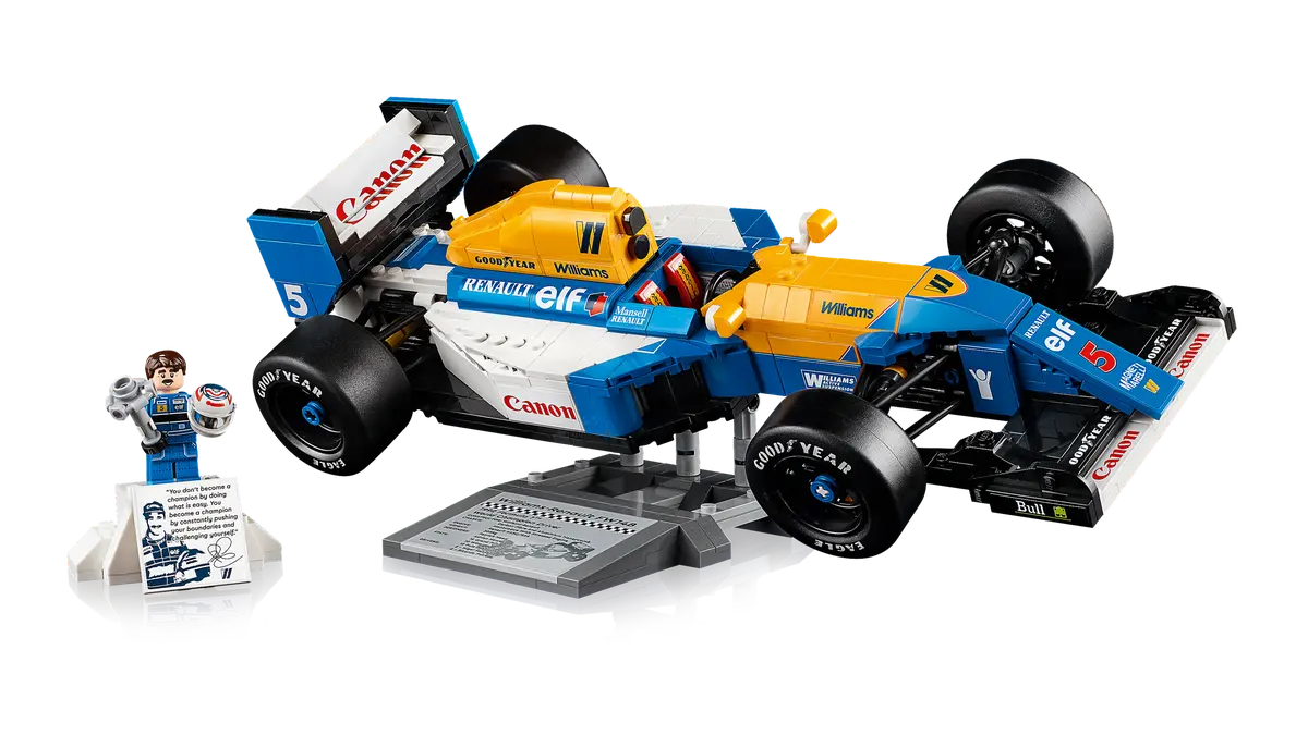 10353 LEGO ICONS - Williams Racing FW14B e Nigel Mansell