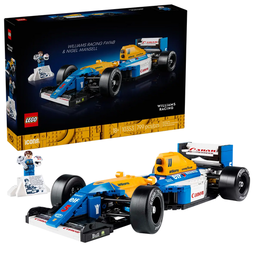 10353 LEGO ICONS - Williams Racing FW14B e Nigel Mansell