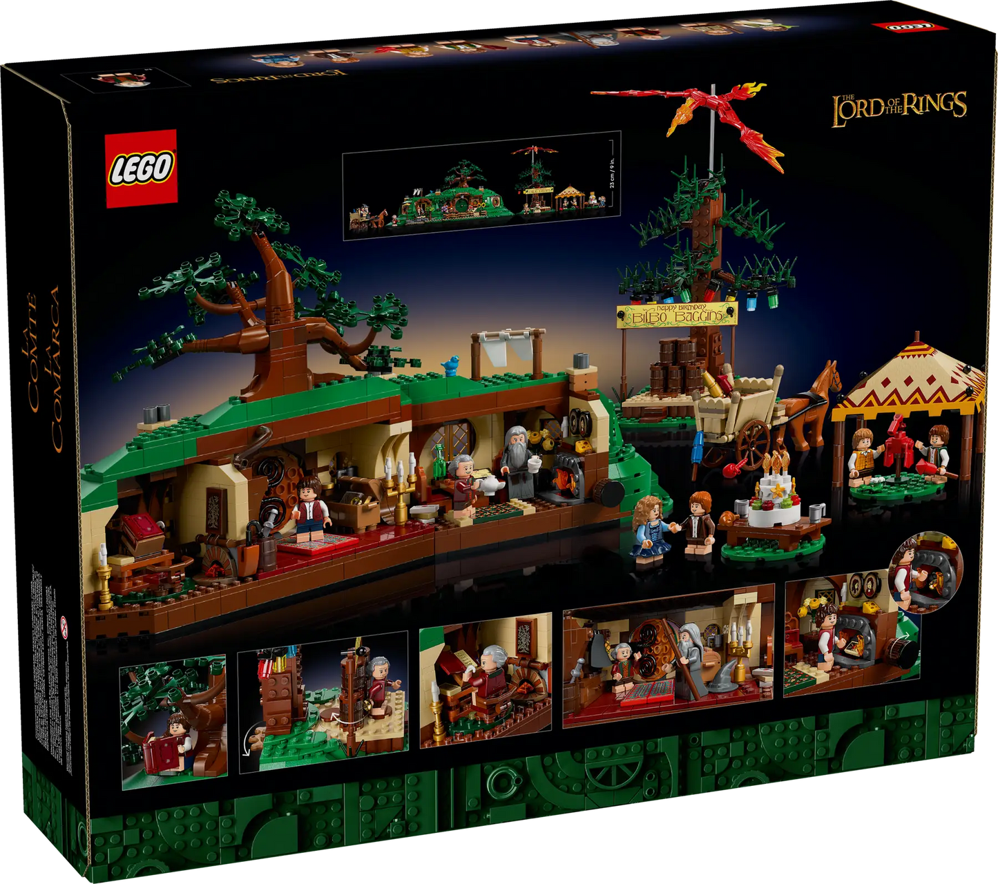 10354 ESCLUSIVA LEGO ICONS - Il Signore degli Anelli: la Contea