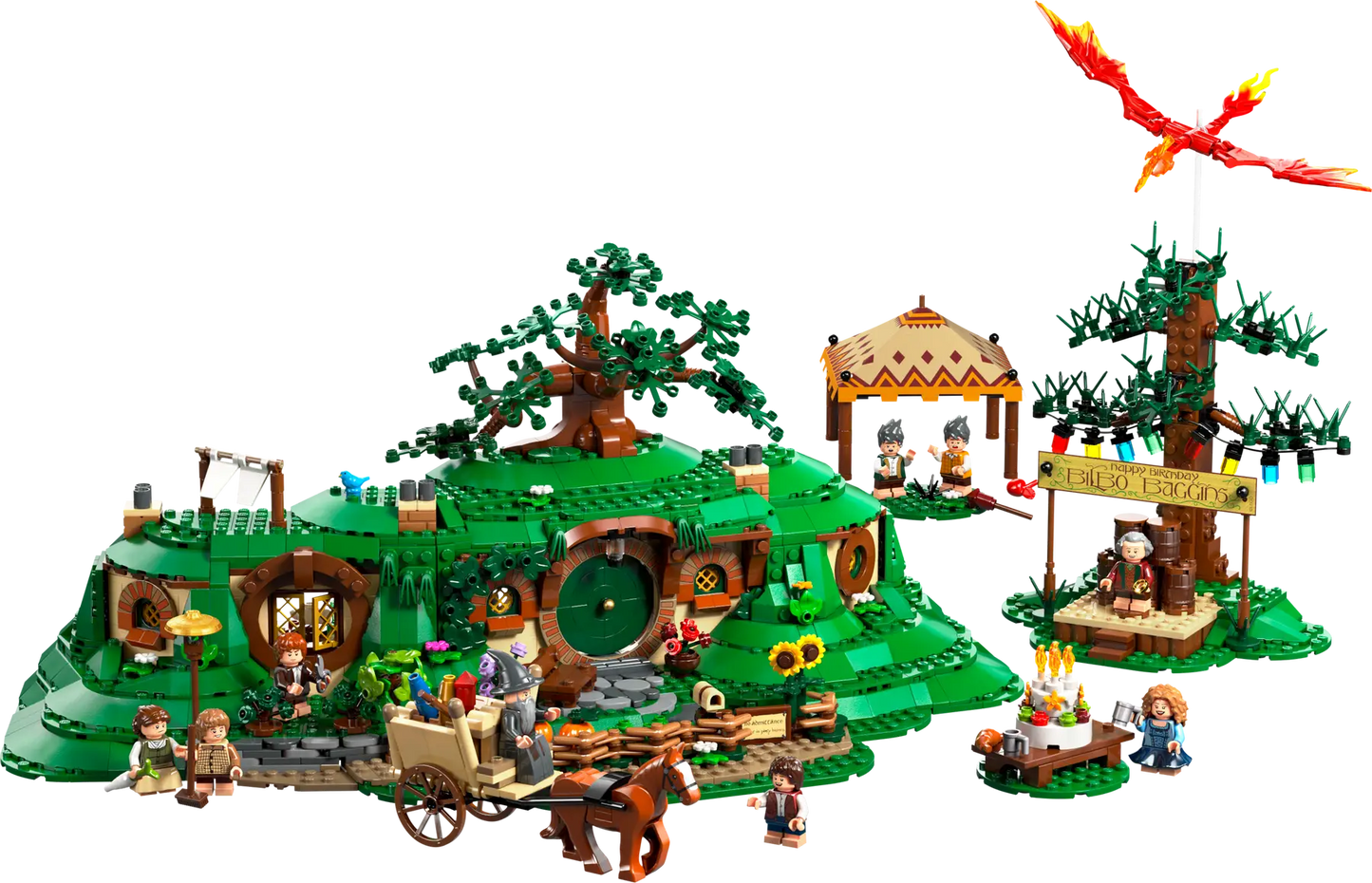 10354 ESCLUSIVA LEGO ICONS - Il Signore degli Anelli: la Contea