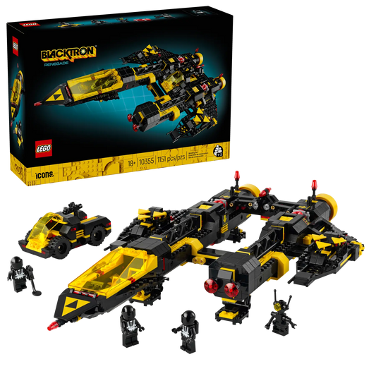 10355 ESCLUSIVA LEGO ICONS - Blacktron Renegade