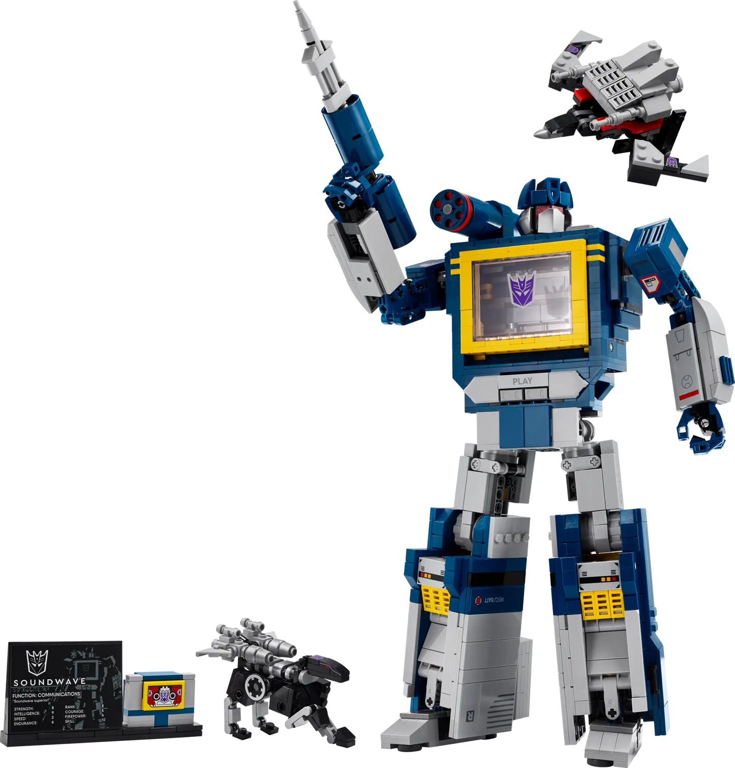 DISPONIBILE DA OTTOBRE 2025 - 10358 LEGO ICONS - Transformers: Soundwave