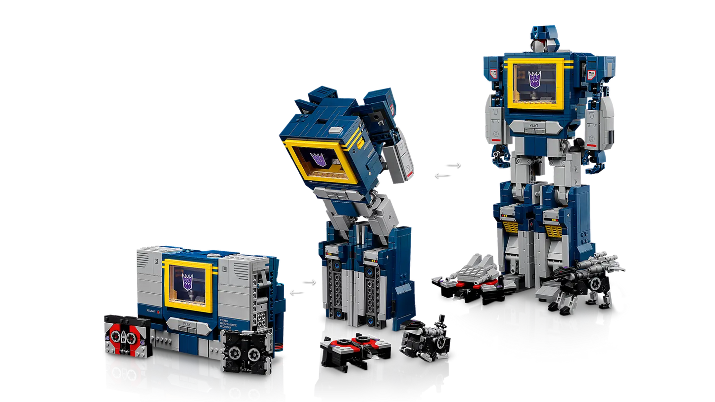 DISPONIBILE DA OTTOBRE 2025 - 10358 LEGO ICONS - Transformers: Soundwave