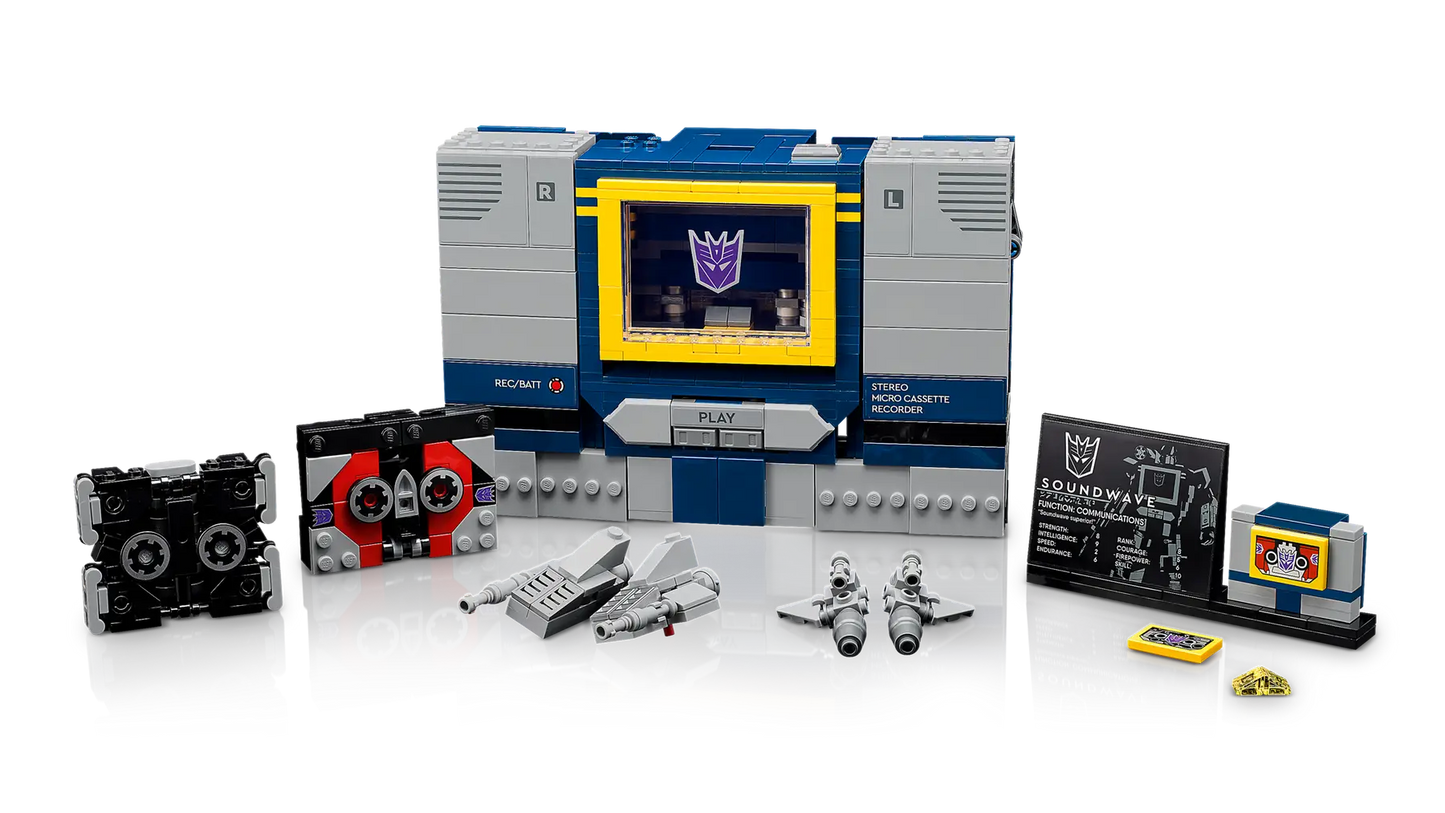 DISPONIBILE DA OTTOBRE 2025 - 10358 LEGO ICONS - Transformers: Soundwave