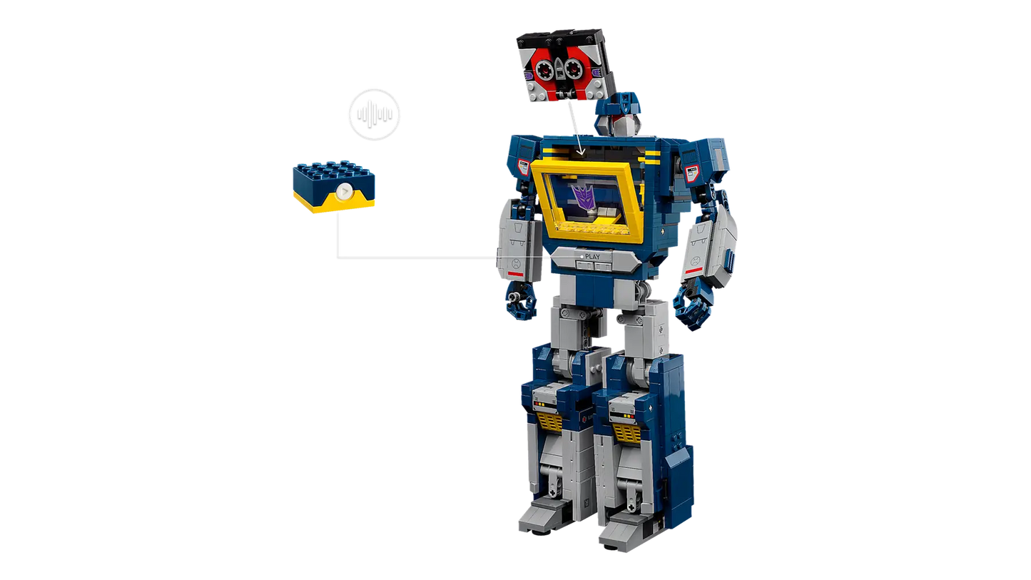 DISPONIBILE DA OTTOBRE 2025 - 10358 LEGO ICONS - Transformers: Soundwave