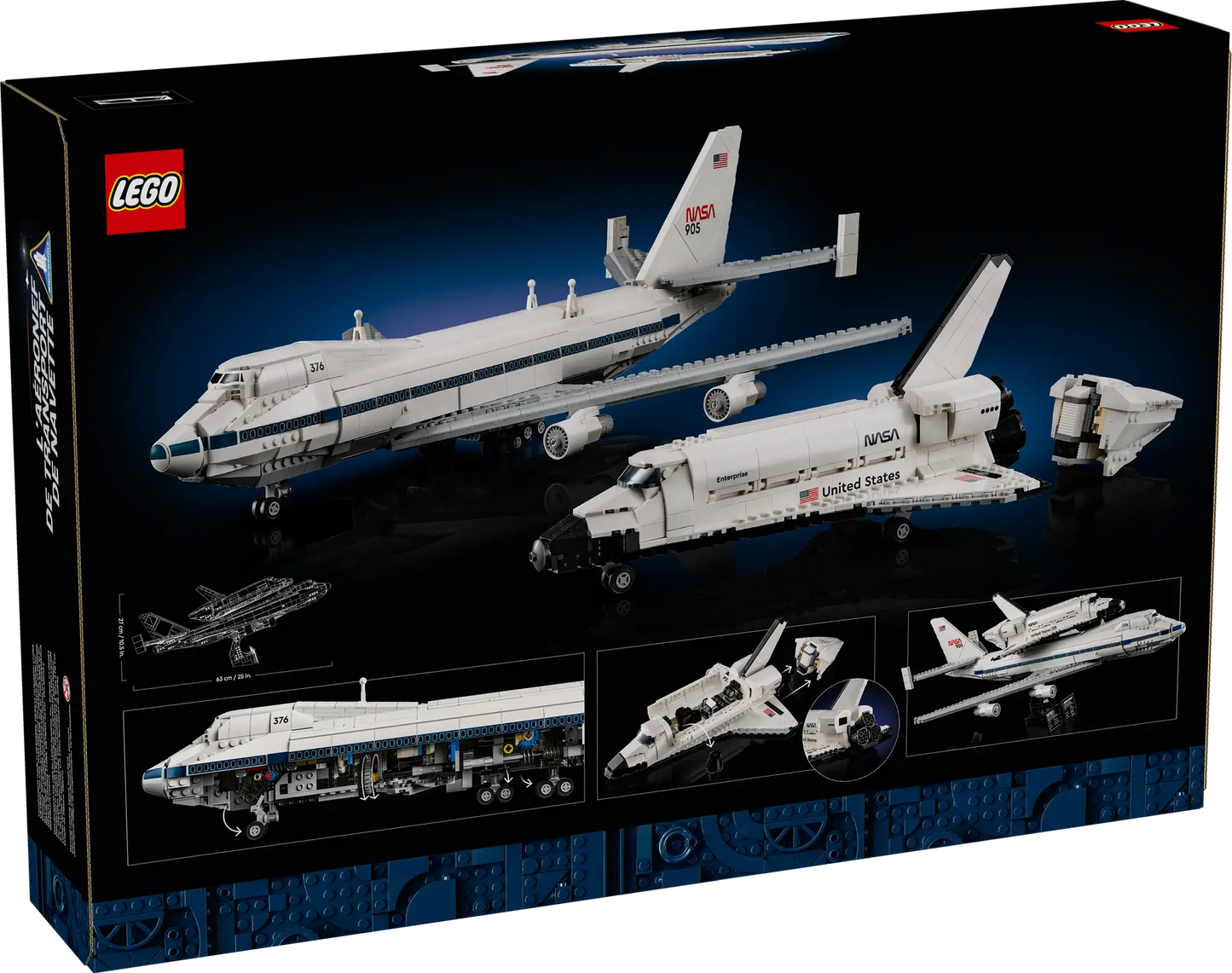 10360 ESCLUSIVA LEGO ICONS - Trasportatore di shuttle