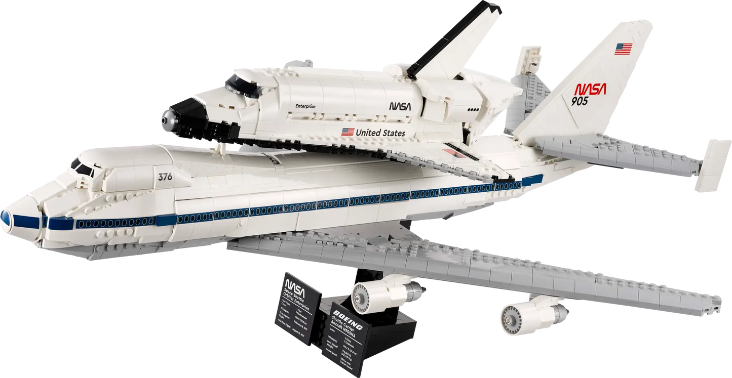 10360 ESCLUSIVA LEGO ICONS - Trasportatore di shuttle