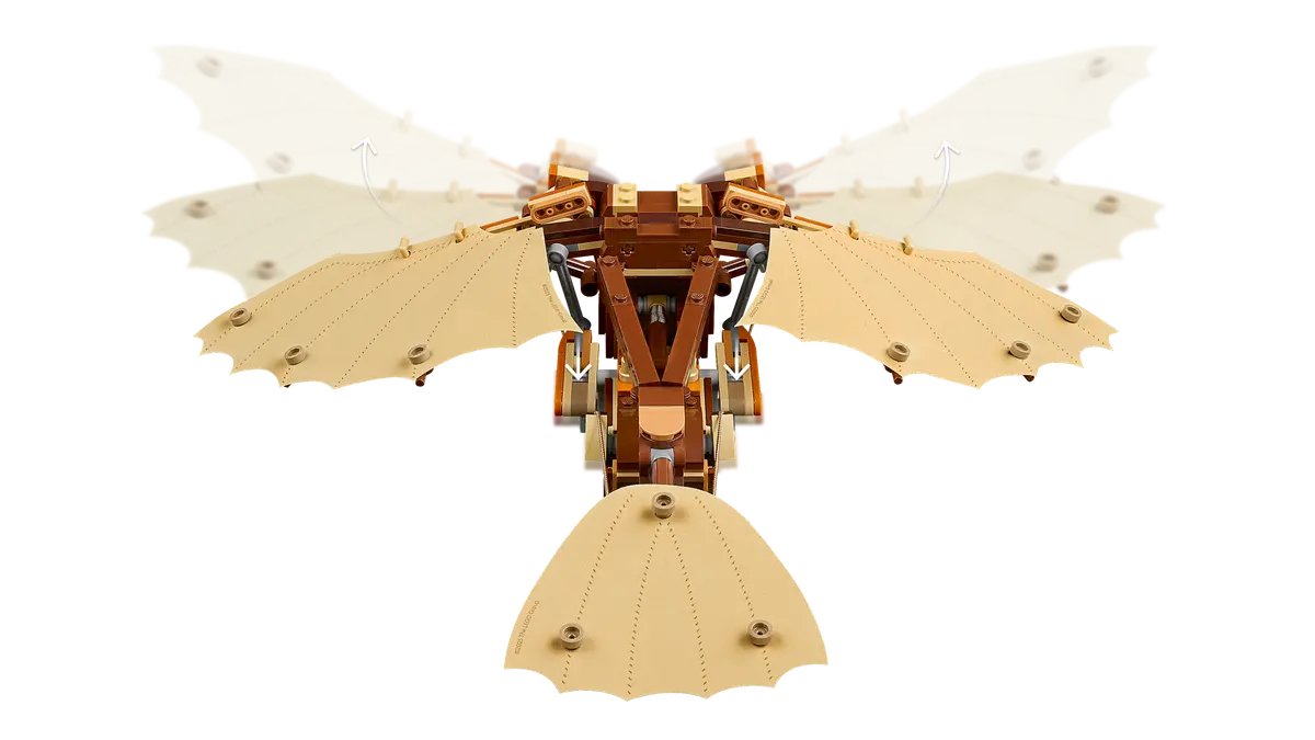 10363 LEGO ICONS - Macchina volante di Leonardo da Vinci