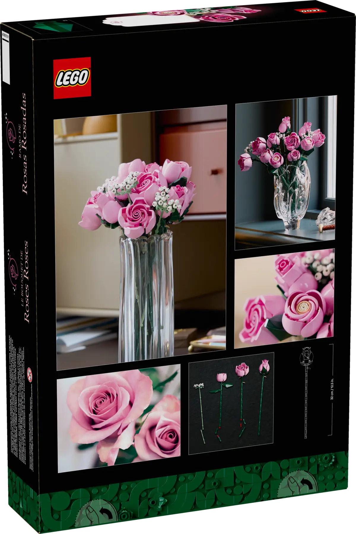 DISPONIBILE DA OTTOBRE 2025 - 10374 LEGO ICONS - Bouquet di rose rosa