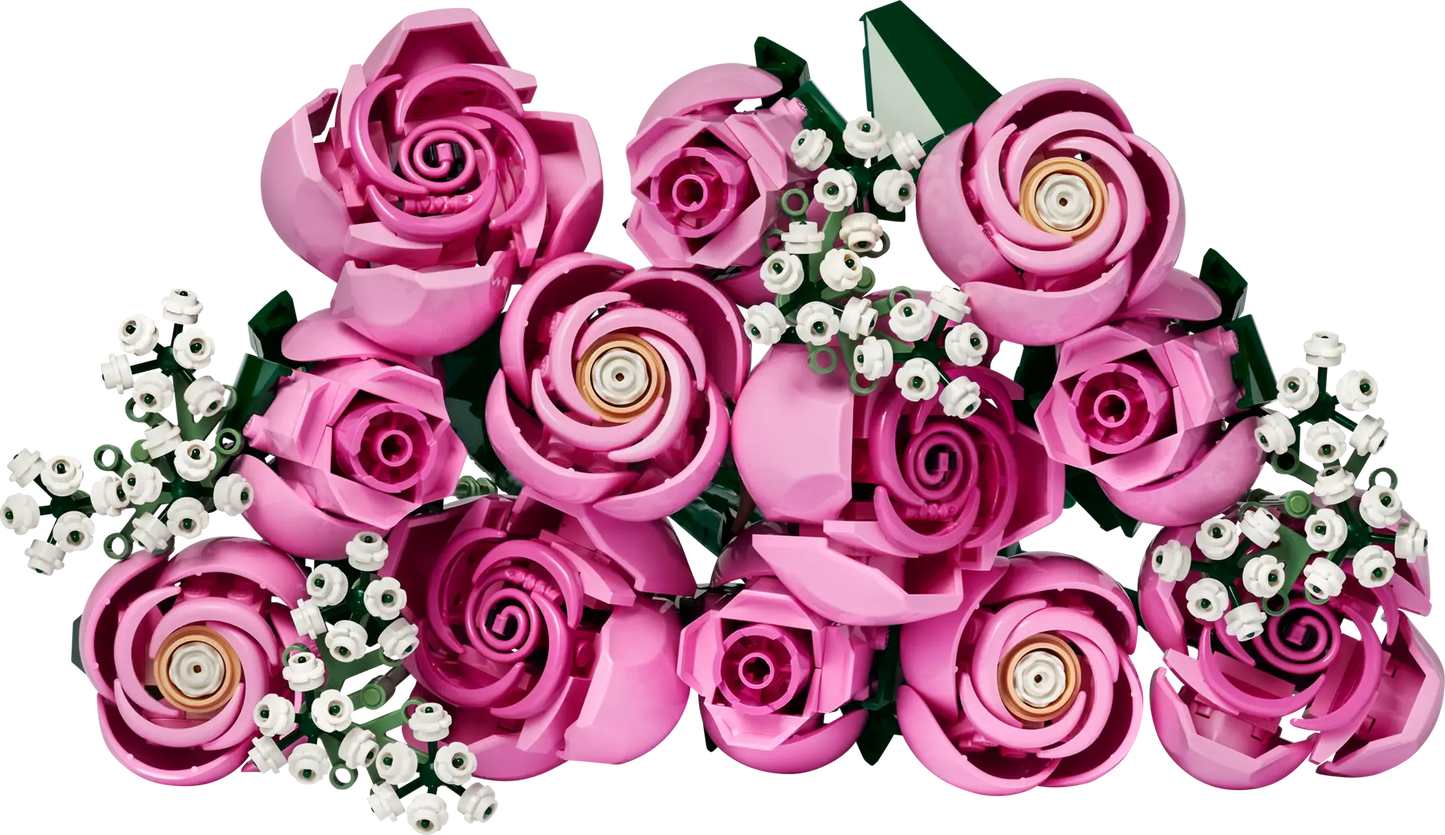 DISPONIBILE DA OTTOBRE 2025 - 10374 LEGO ICONS - Bouquet di rose rosa