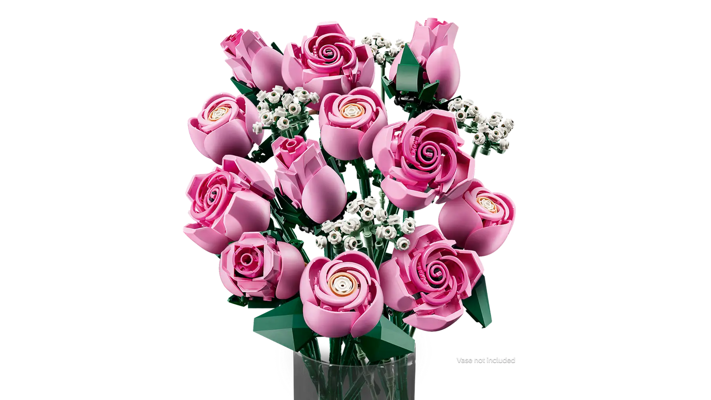 DISPONIBILE DA OTTOBRE 2025 - 10374 LEGO ICONS - Bouquet di rose rosa