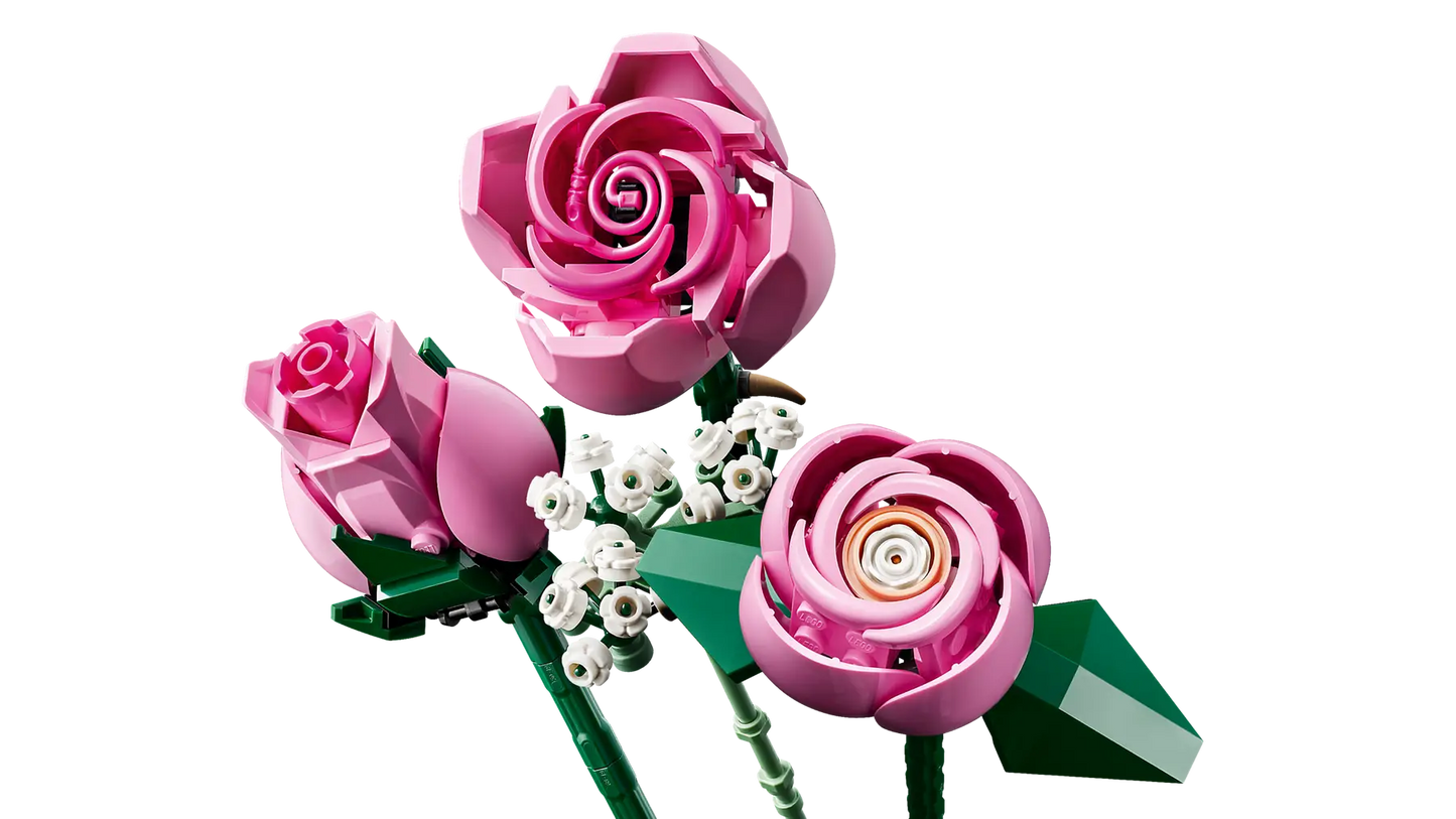 DISPONIBILE DA OTTOBRE 2025 - 10374 LEGO ICONS - Bouquet di rose rosa