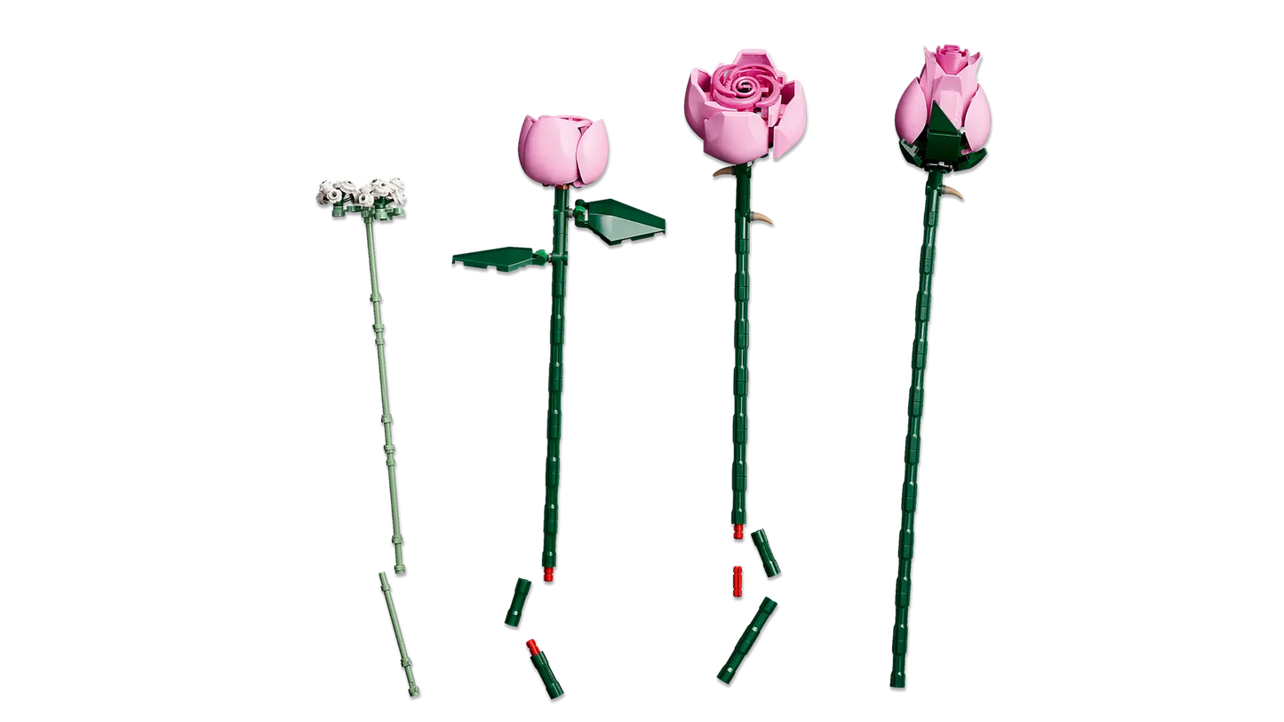 DISPONIBILE DA OTTOBRE 2025 - 10374 LEGO ICONS - Bouquet di rose rosa