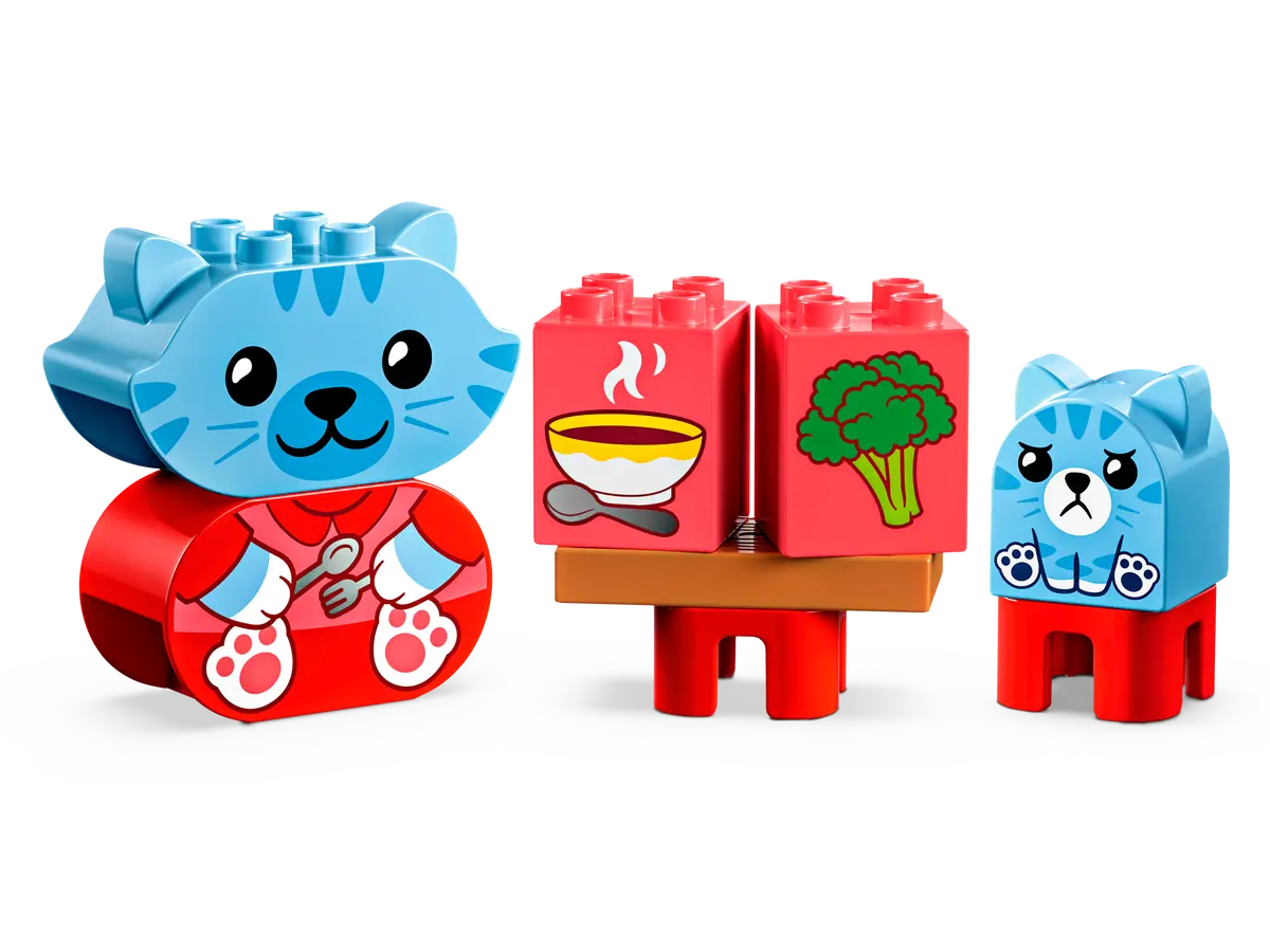 10414 Duplo - Attività quotidiane: mangiare e andare a letto