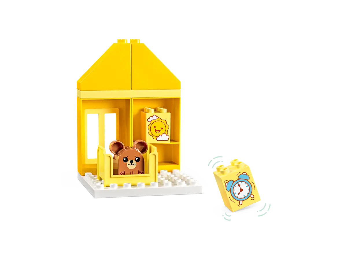 10414 Duplo - Attività quotidiane: mangiare e andare a letto