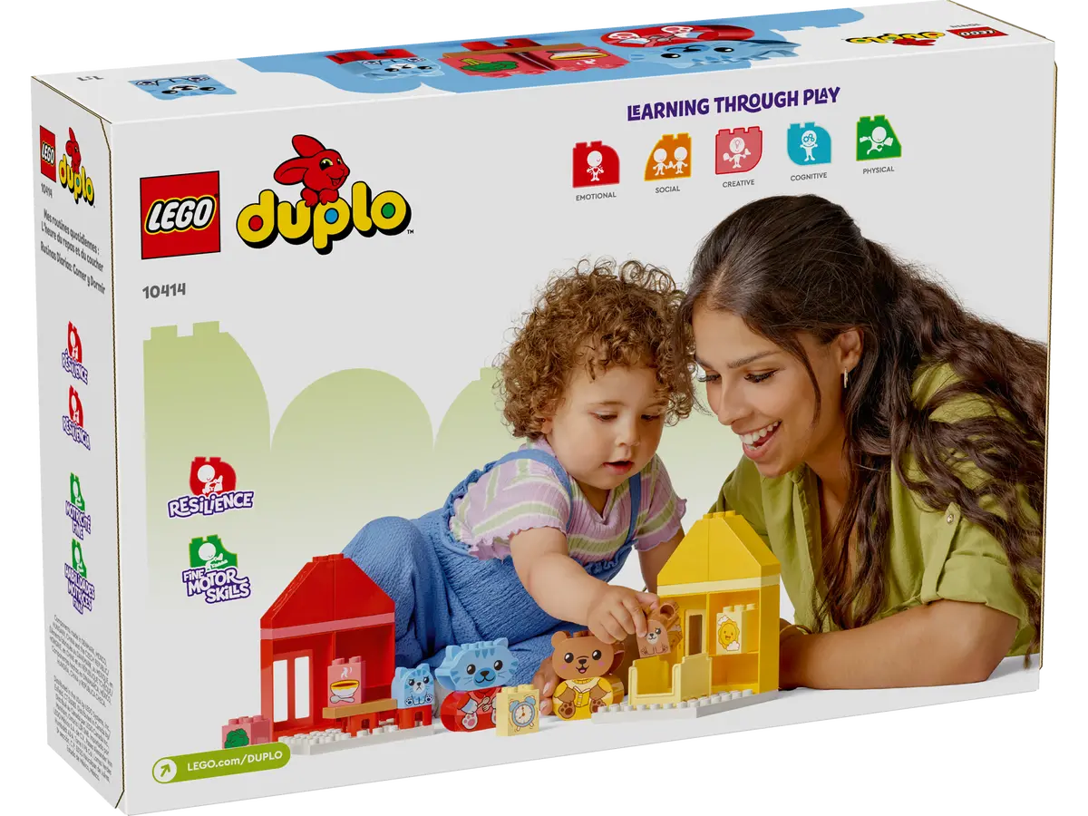10414 Duplo - Attività quotidiane: mangiare e andare a letto
