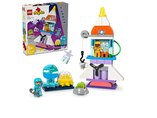10422 Duplo - Avventura dello Space Shuttle 3 in 1