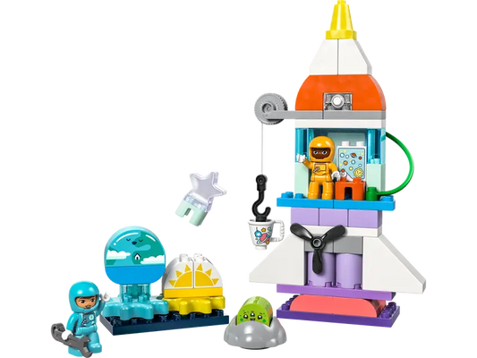 10422 Duplo - Avventura dello Space Shuttle 3 in 1