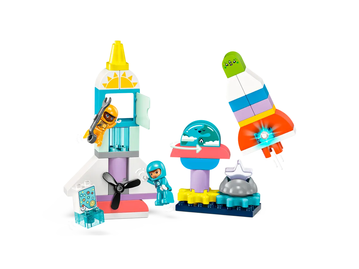 10422 Duplo - Avventura dello Space Shuttle 3 in 1