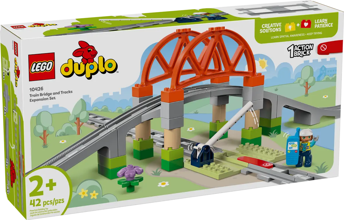 10426 Duplo - Pack di espansione ponte e binari ferroviari