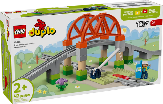 10426 Duplo - Pack di espansione ponte e binari ferroviari