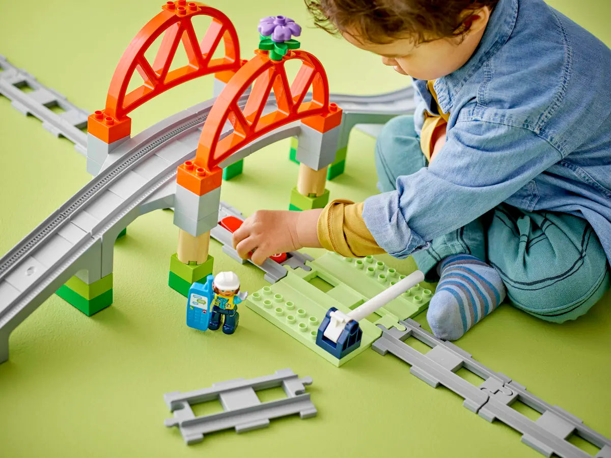 10426 Duplo - Pack di espansione ponte e binari ferroviari
