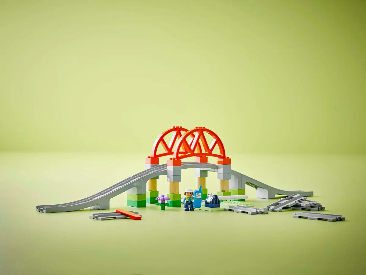 10426 Duplo - Pack di espansione ponte e binari ferroviari