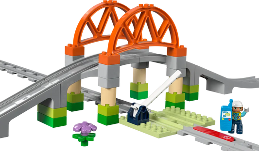 10426 Duplo - Pack di espansione ponte e binari ferroviari