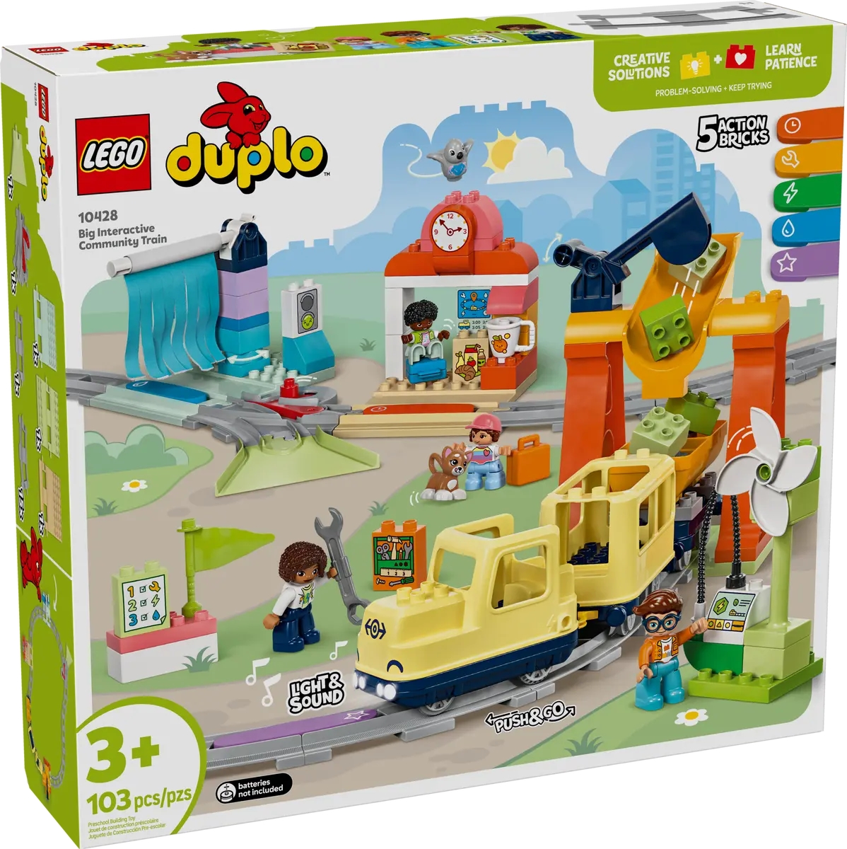 10428 Duplo - Grande treno comunitario interattivo