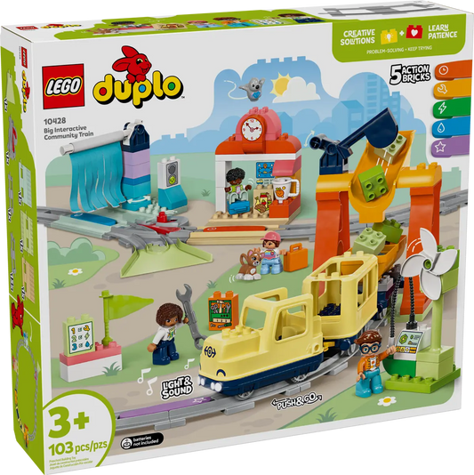 10428 Duplo - Grande treno comunitario interattivo